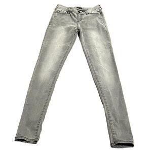 Dear John Denim Women’s Skinny Jeans Size 27 Gray Stretch